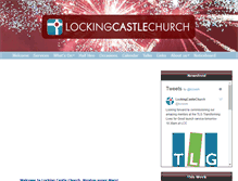Tablet Screenshot of lockingcastlechurch.org